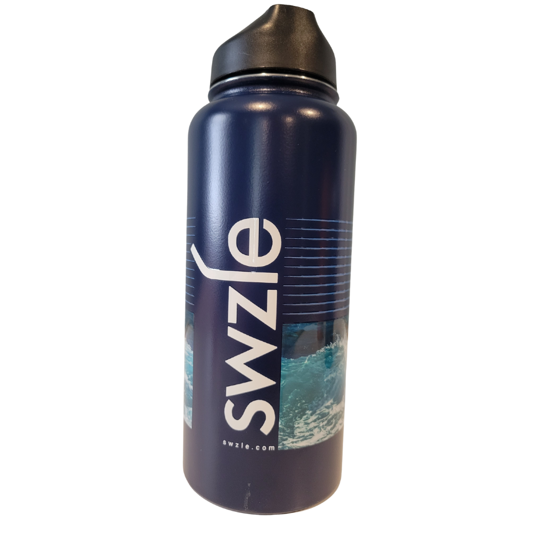 32oz Reusable Drink Sport Flask Water Bottles Double Wall